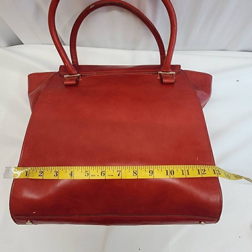 Botkier Nicola Large Red Leather Tote - Picture 3 of 12